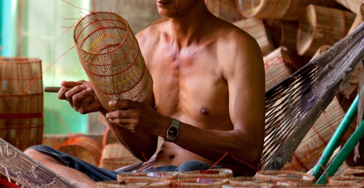 Làng lọp là một trong những làng nghề truyền thống lâu đời tại Cần Thơ